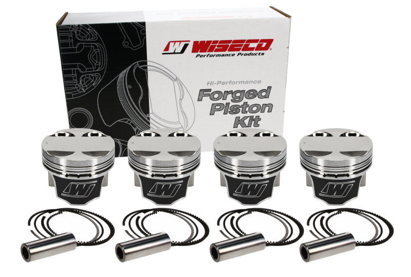 Wiseco Mitsu 4G64 w/4G63 Heads 10.5:1 E85 Piston Kit - Striker Modified