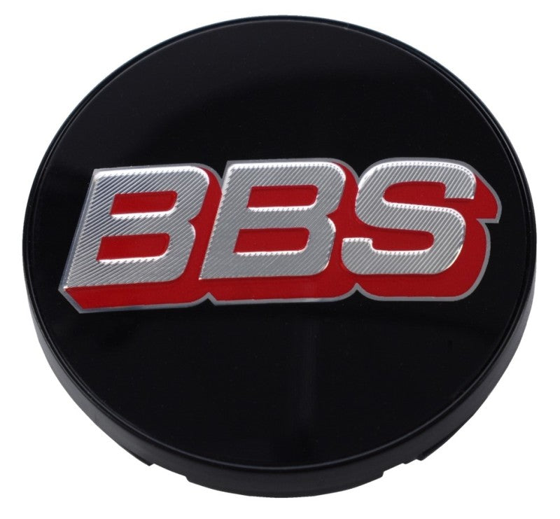 BBS Center Cap 56mm Black/Silver/Red - Striker Modified