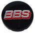 BBS Center Cap 56mm Black/Silver/Red - Striker Modified