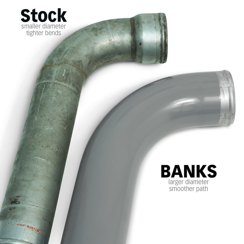 Banks 07-09 Ram 6.7L Diesel Boost Tube System - Striker Modified