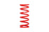 Eibach ERS 8.00 inch L x 2.25 inch dia x 500 lbs Coil Over Spring - Striker Modified