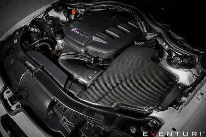 Eventuri BMW E9X M3 (S65) Black Carbon Airbox Lid - Gloss