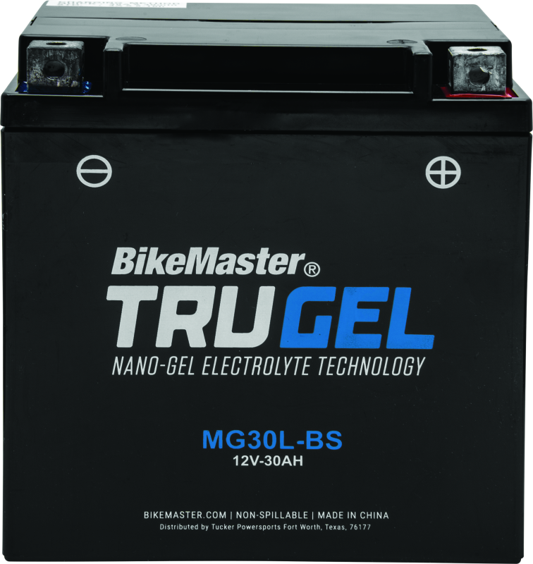 BikeMaster Trugel Battery MG30L-BS - Striker Modified