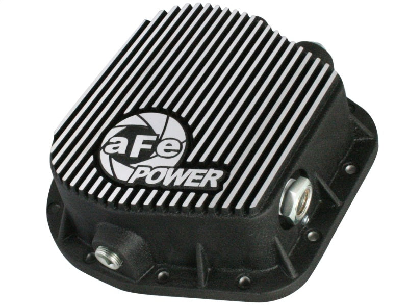 aFe Power Rear Differential Cover (Machined) 12 Bolt 9.75in 11-13 Ford F-150 EcoBoost V6 3.5L (TT) - Striker Modified