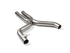 Akrapovic 2021+ BMW G87 M2, G80 M3 &amp; G82 M4 Evolution Short Link pipe w/o Resonator  (Titanium) - Striker Modified