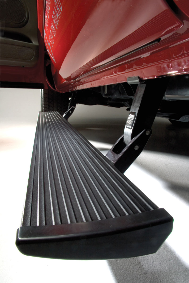 AMP Research 21-23 Ford F150 PowerStep Plug N Play - Black (See 76252-01A For Hybrid) - Striker Modified