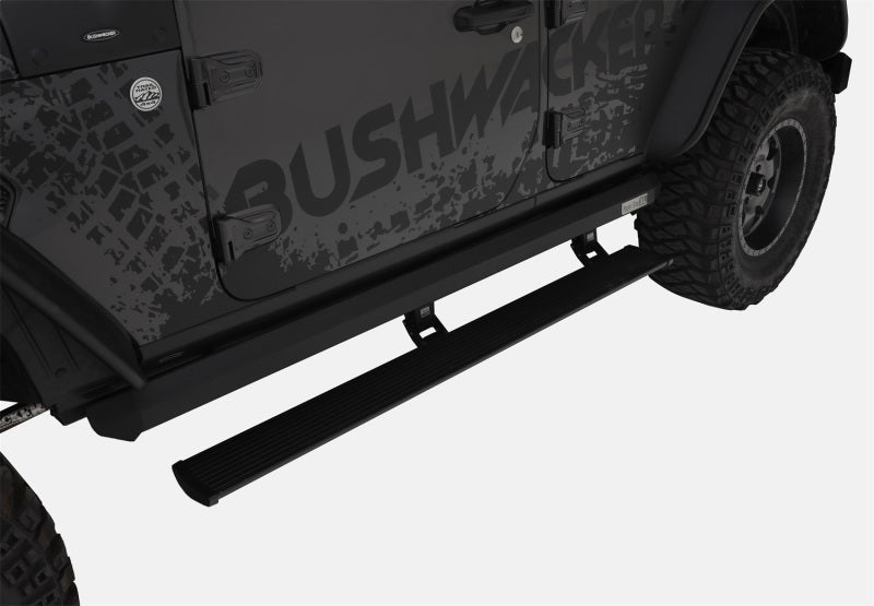AMP Research 18-24 Jeep Wrangler JL 4DR (Incl. 4XE/Rubicon 392) PowerStep XL - Black - Striker Modified