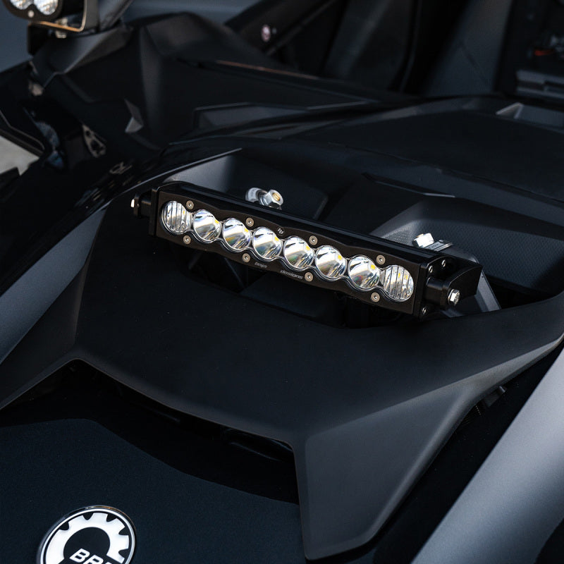 Baja Designs Can-Am Maverick R Clear 10in S8 Shock Tower Kit - Striker Modified