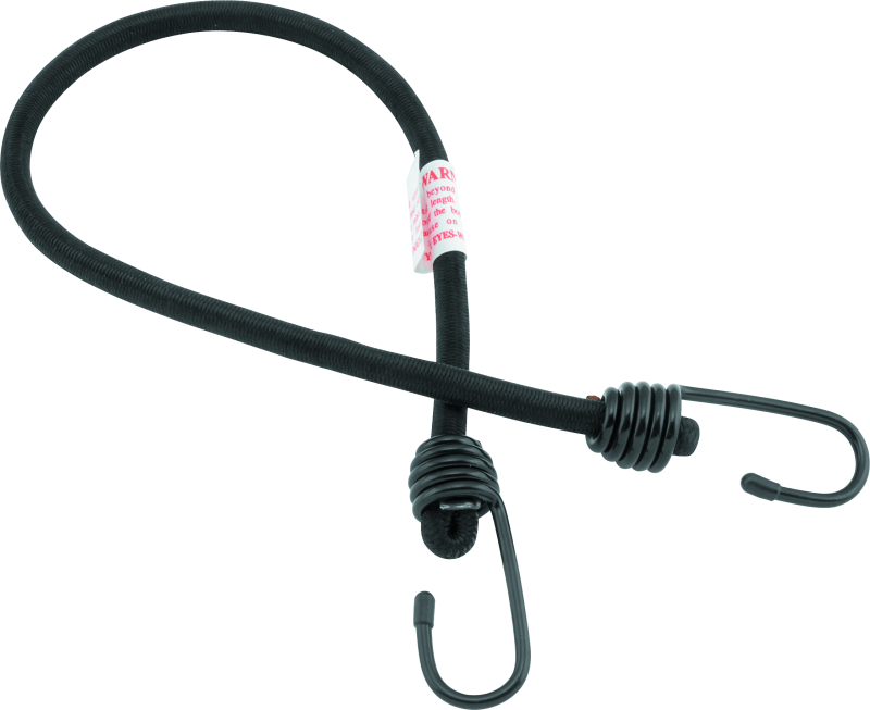 BikeMaster Bungee 24in Heavy Duty 2 Hook Black - Striker Modified