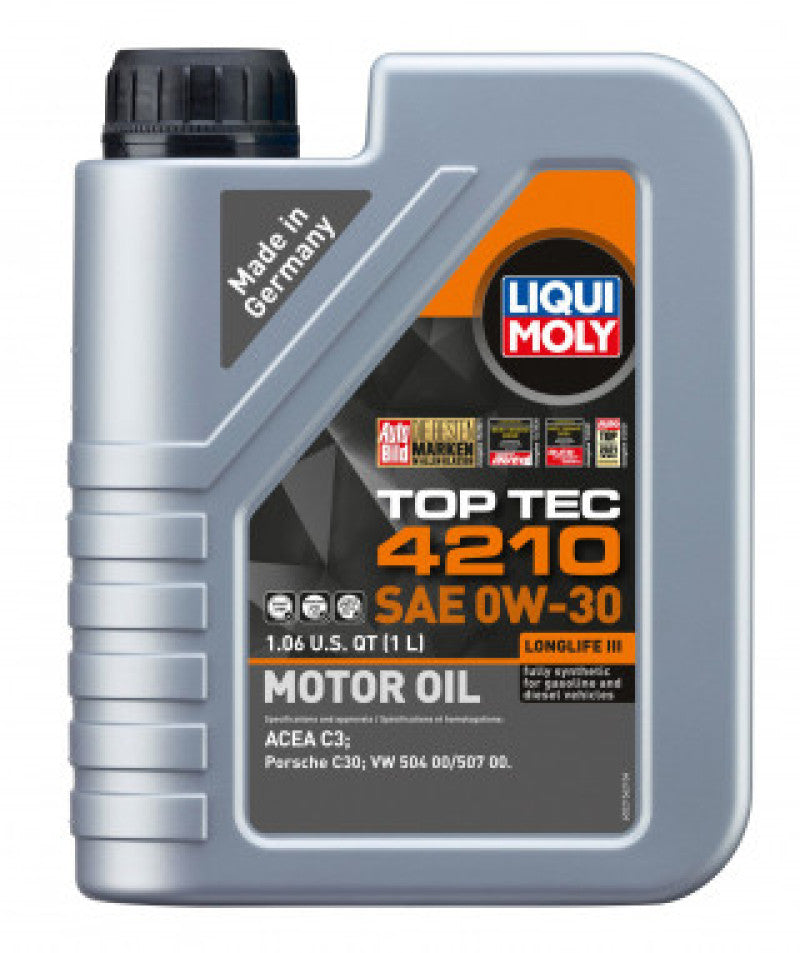 LIQUI MOLY 1L Top Tec 4210 Motor Oil SAE 0W30 - Striker Modified