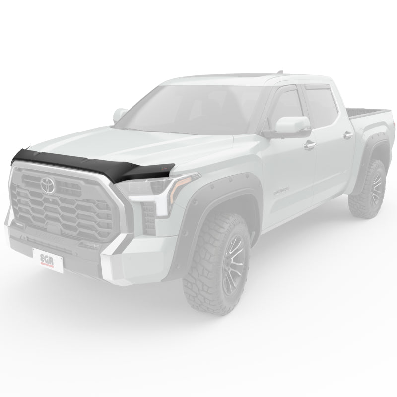 EGR 22-23 Toyota Tundra Superguard Hood Shield - Matte Black - Striker Modified
