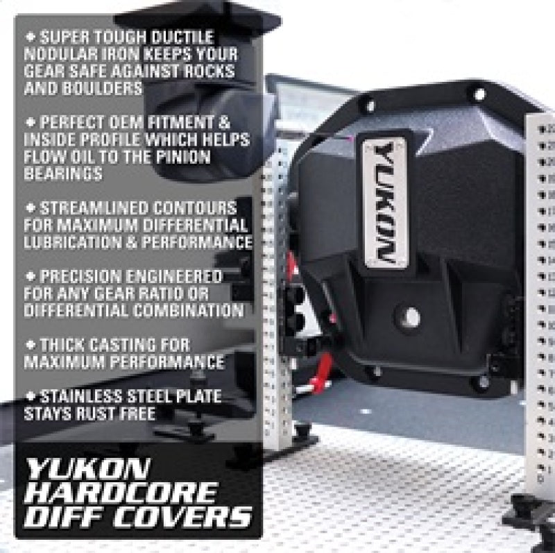 Yukon Gear Hardcore Nodular Iron Cover for Chrysler 9.25in Rear Differential - Striker Modified