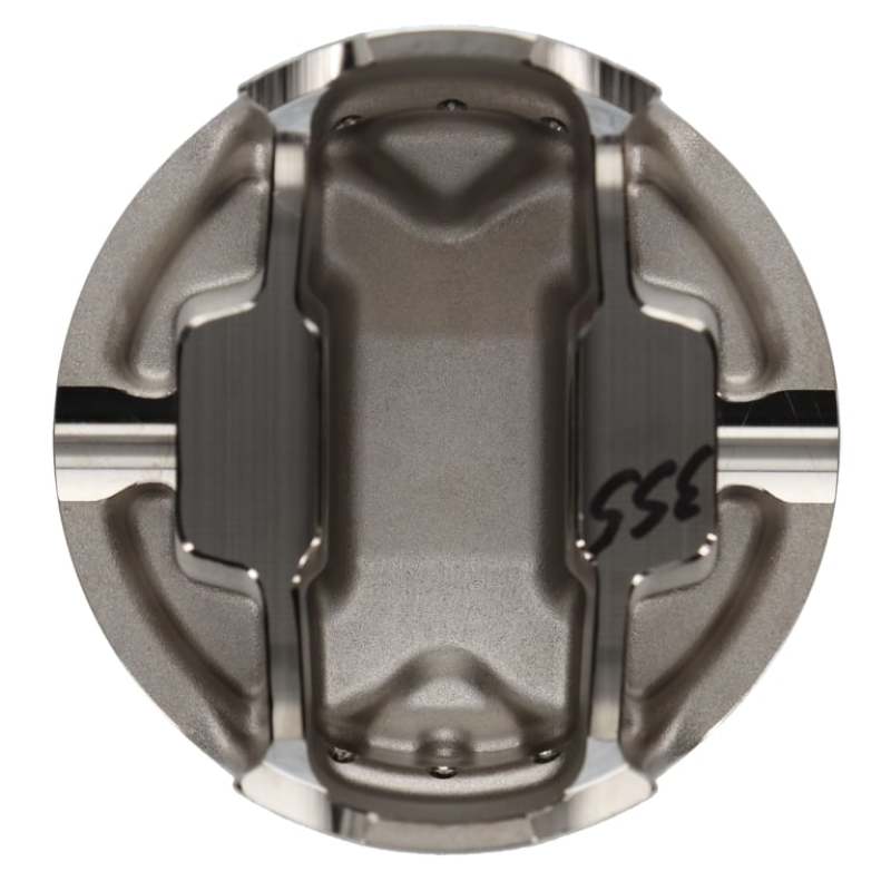 Wiseco Acura 4v Domed +8cc STRUTTED 86.0MM Piston Kit - Striker Modified
