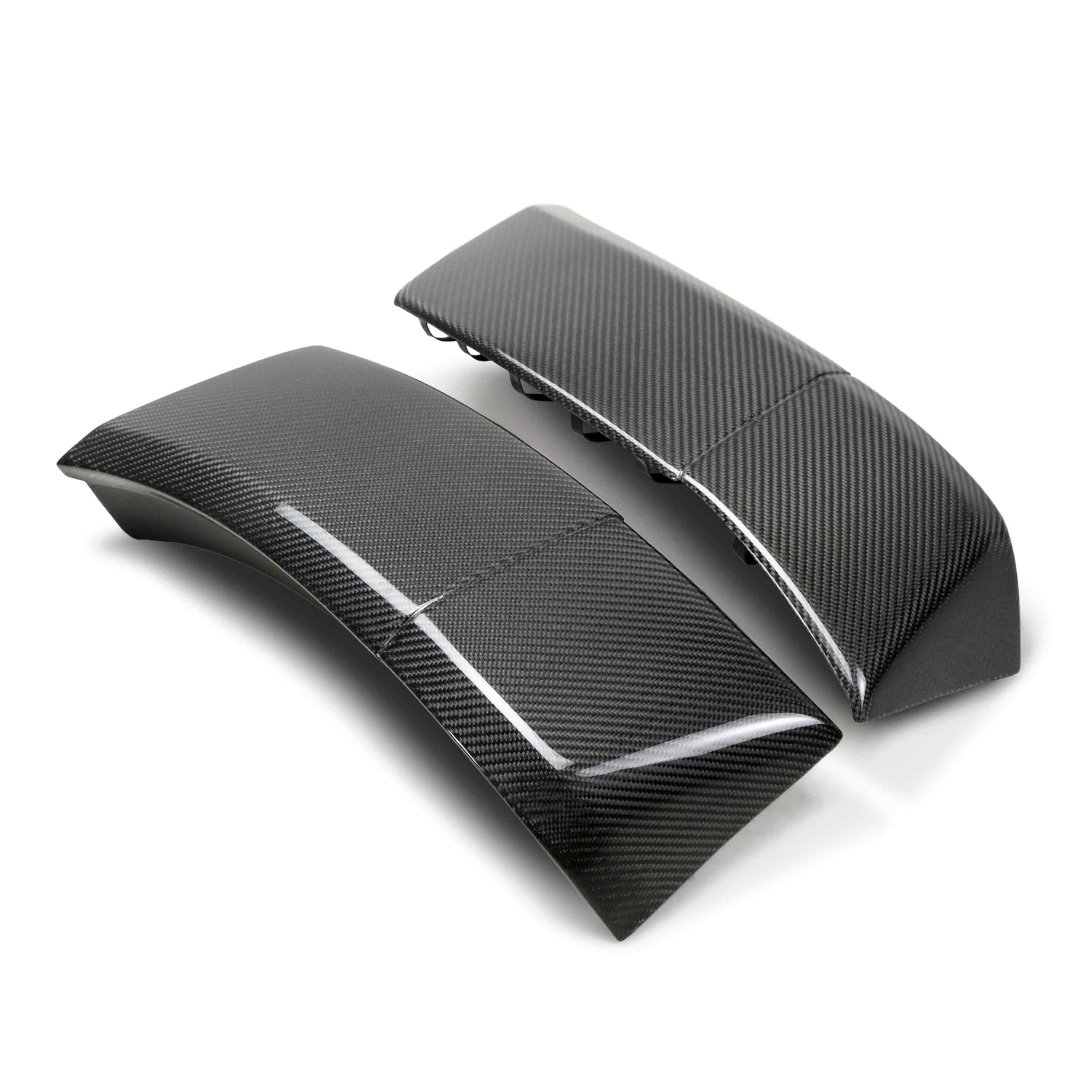 2018-2024 Dodge Challenger Widebody Hellcat/Demon/Redeye/Scat Pack Carbon Fiber Rear Fender Flare Extensions