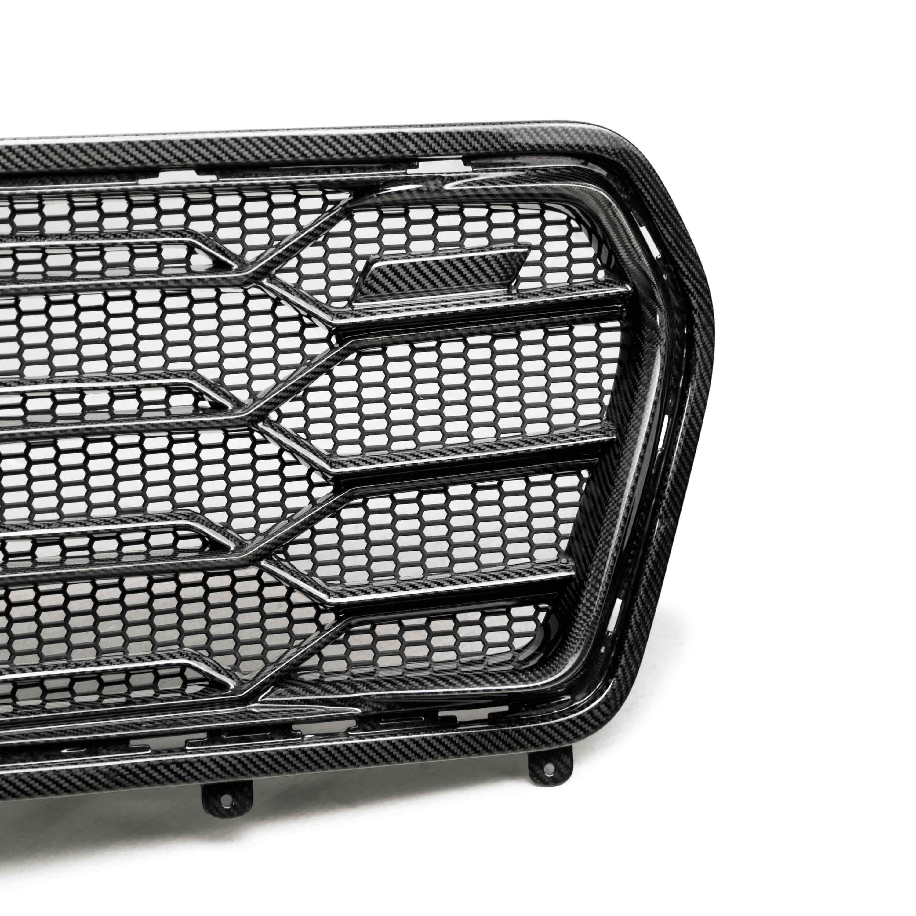 2019-2025 Chevy Camaro ZL1 1LE Track Package Carbon Fiber Lower Grille Aftermarket AAUSA ZL1 Bumper Mold