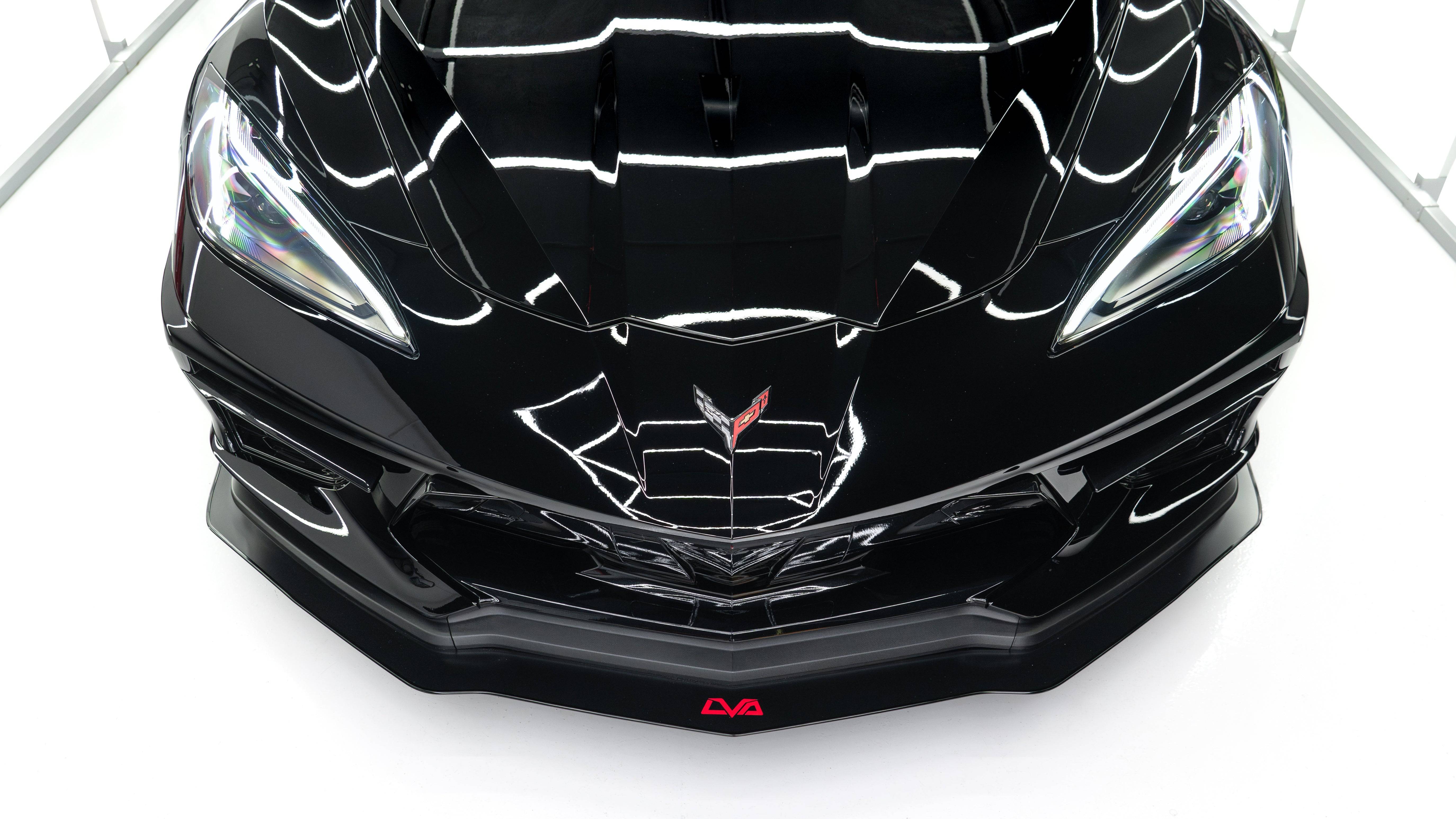 LVA 2020-2024 Chevrolet Corvette C8 Front Splitter - Striker Modified