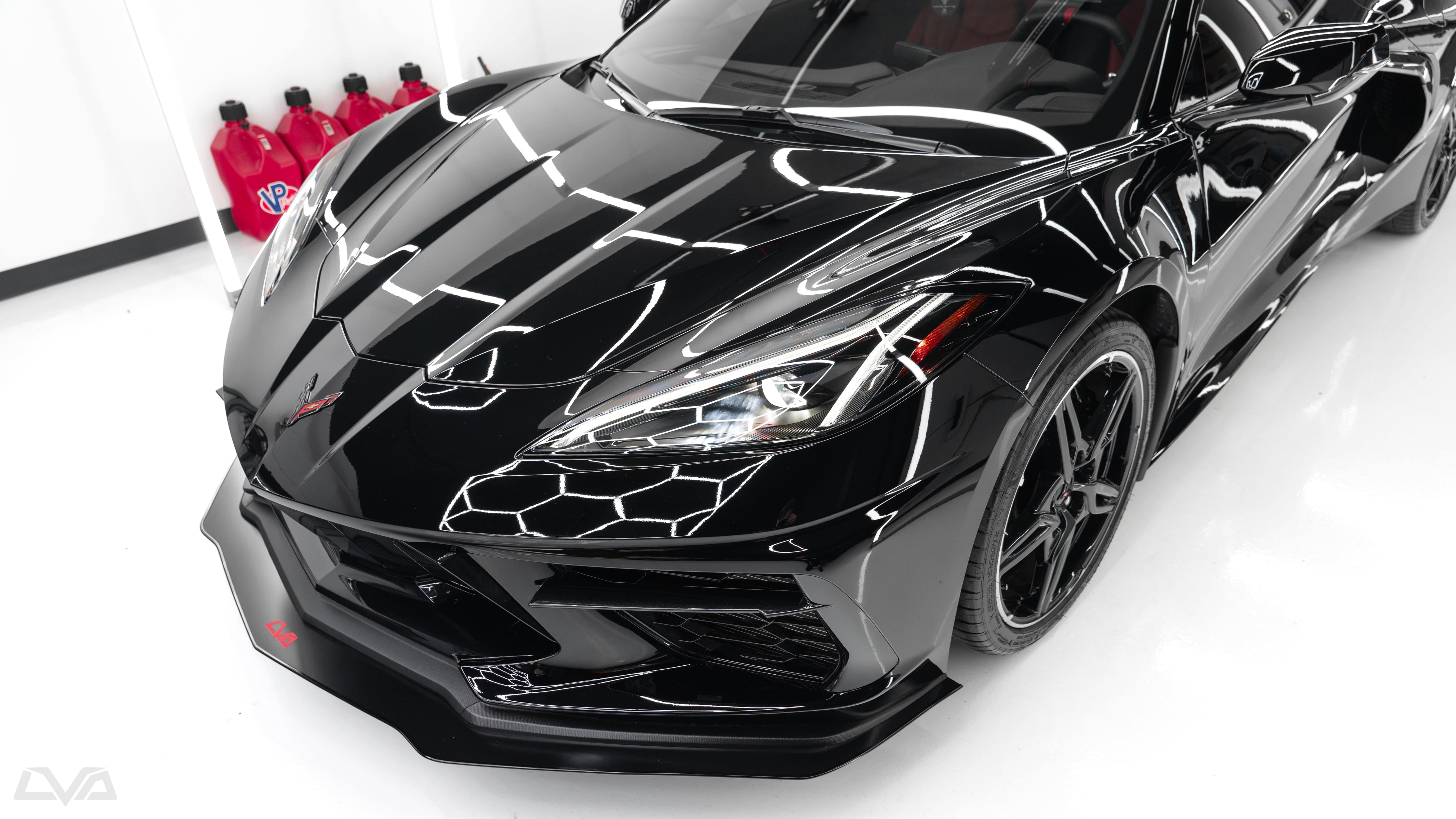 LVA 2020-2024 Chevrolet Corvette C8 Front Splitter - Striker Modified