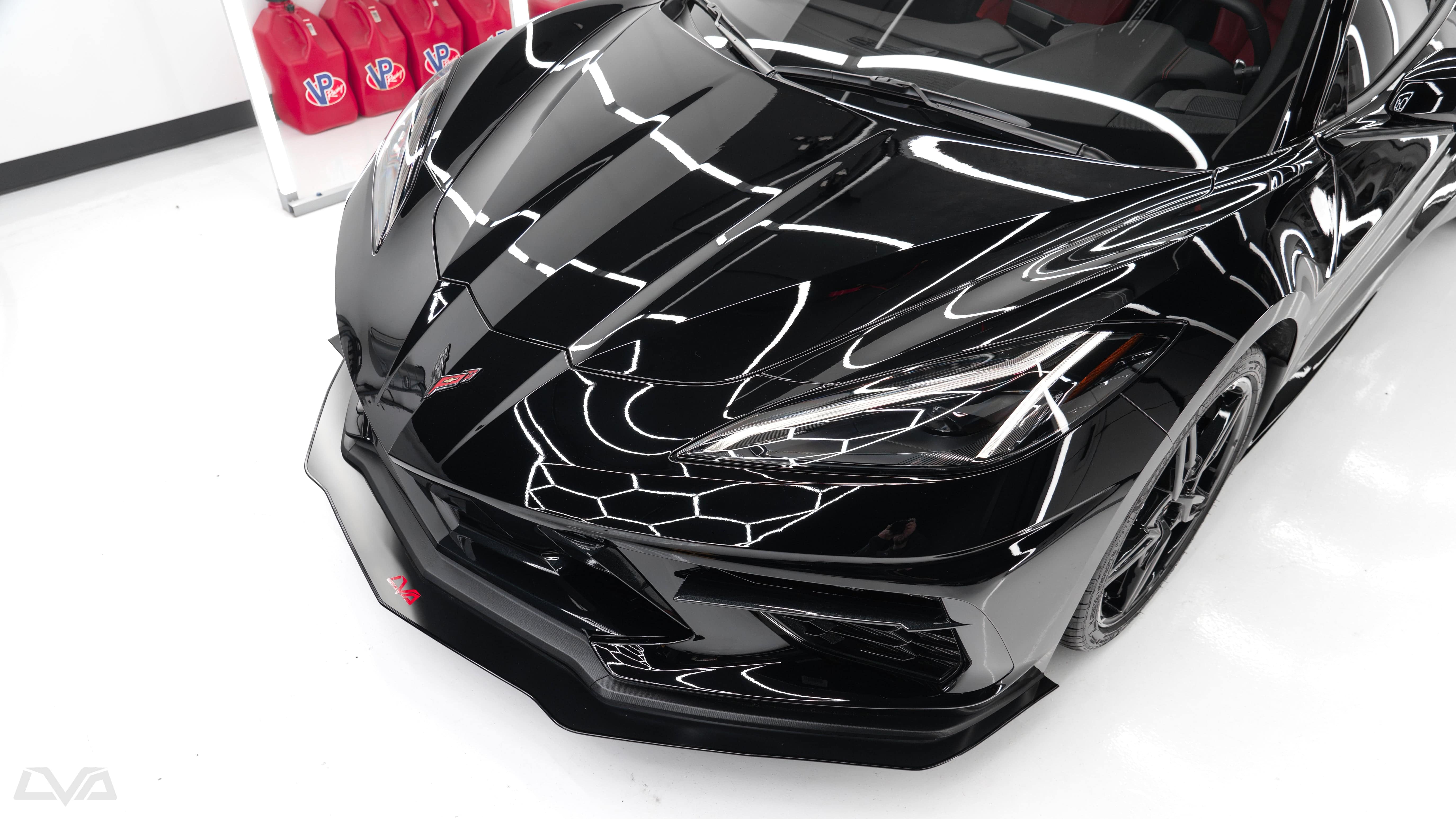 LVA 2020-2024 Chevrolet Corvette C8 Front Splitter - Striker Modified