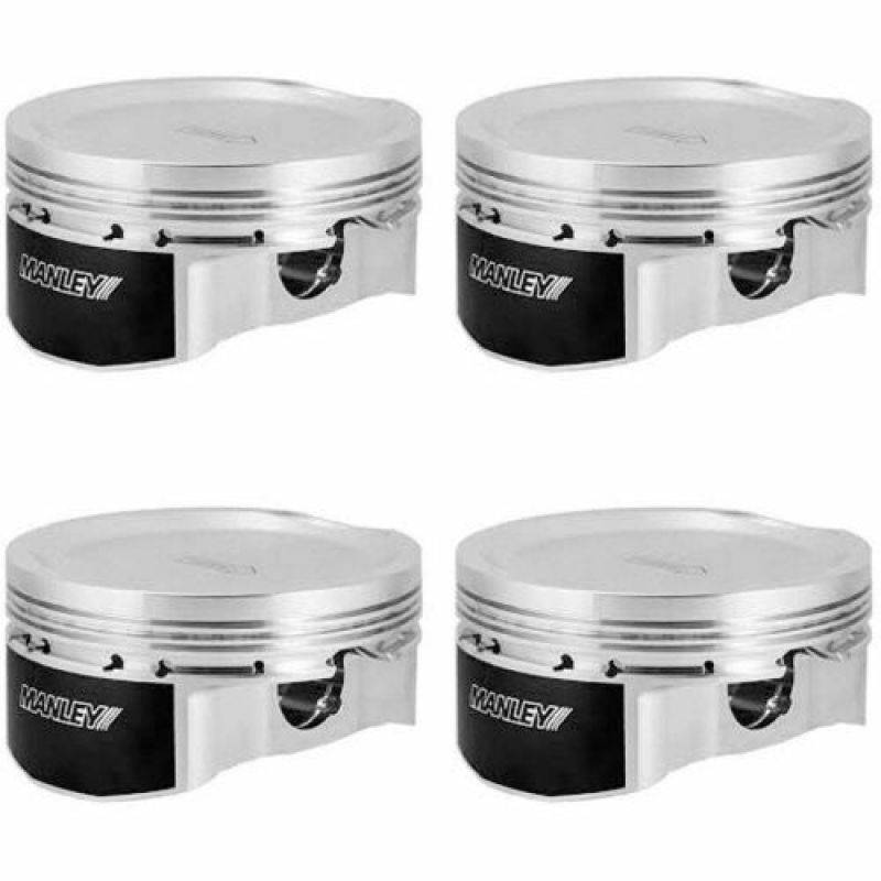 Manley 04+ Subaru WRX STi (EJ257) STD Stroke 99.55mm +.05mm Bore 8.5:1 Dish Piston and Ring Set - Striker Modified