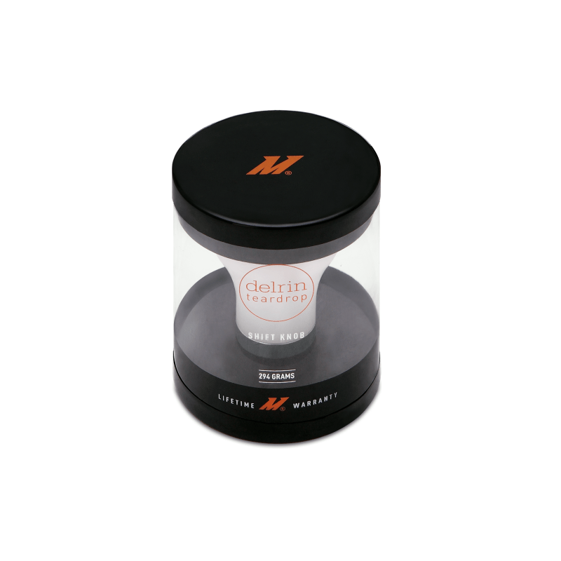 Mishimoto Teardrop Shift Knob - White - Striker Modified