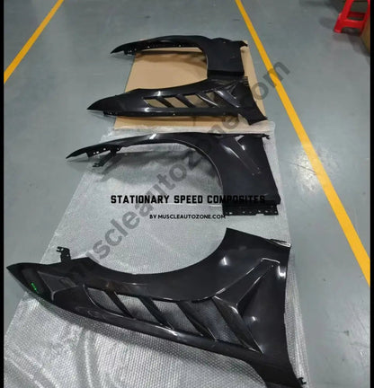s650 GT4-R GTD Dry Carbon Fiber Fenders