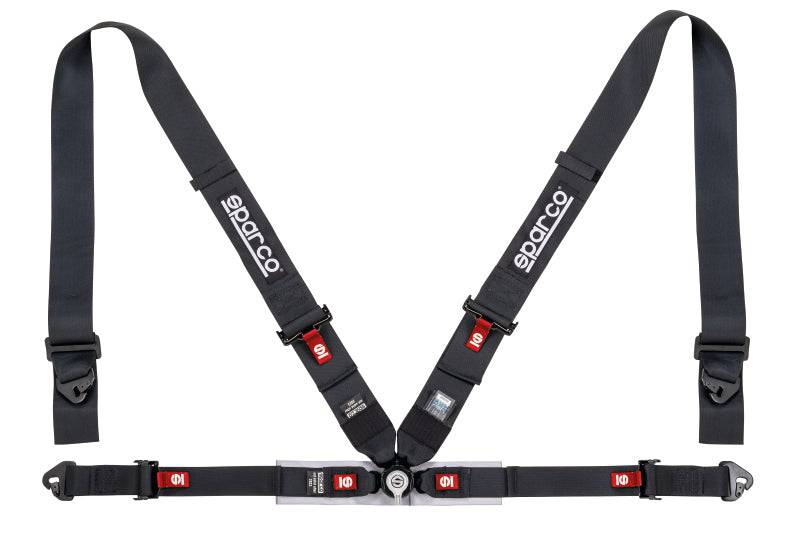 Sparco Belt 4Pt 3in/2in Competition Harness - Black - Striker Modified