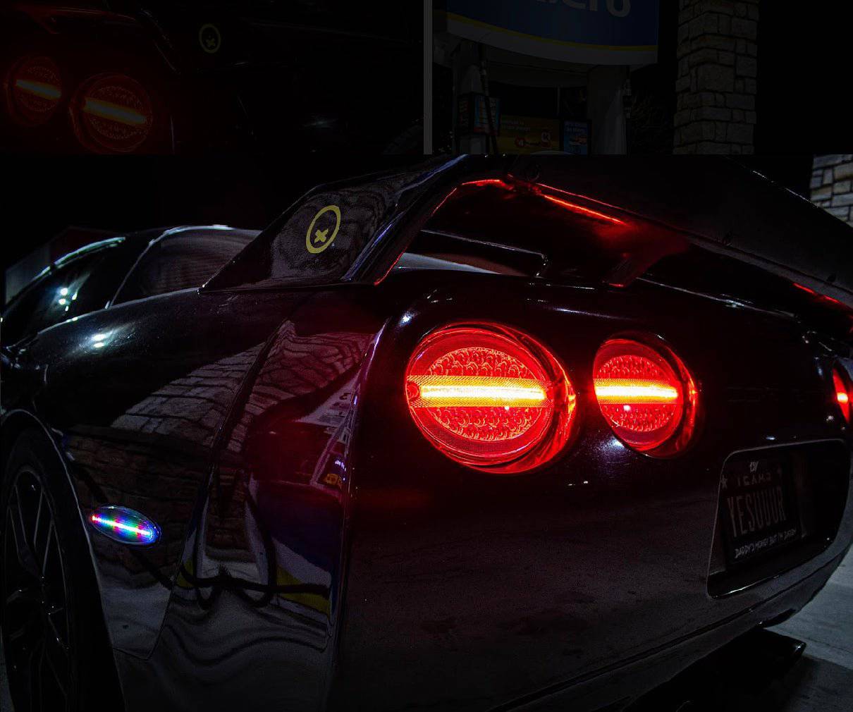 1997 - 2004 C5 RGB Side Markers - Striker Modified