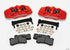 Wilwood AERO6 Front Caliper & Bracket Kit - Red 97-13 C5/C6 Corvette w/ OEM HD/Z51 Rotors - Striker Modified