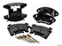 Wilwood D154 Front Caliper Kit - Black 1.62 / 1.62in Piston 1.04in Rotor - Striker Modified