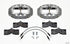 Wilwood D8-6 Front Caliper Kit Clear Corvette C2 / C3 65-82 - Striker Modified