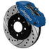 Wilwood DPHA Front Caliper & Rotor Kit Drilled Honda / Acura w/ 262mm OE Rotor - Competition Blue - Striker Modified