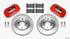 Wilwood DPHA Front Caliper & Rotor Kit Red Honda / Acura w/ 262mm OE Rotor - Striker Modified
