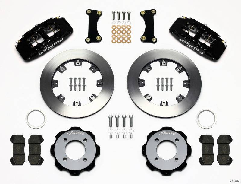Wilwood Dynapro 6 Front Hat Kit 12.19in 2011 Fiesta - Striker Modified
