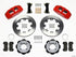 Wilwood Dynapro 6 Front Hat Kit 12.19in Red 2011 Fiesta - Striker Modified