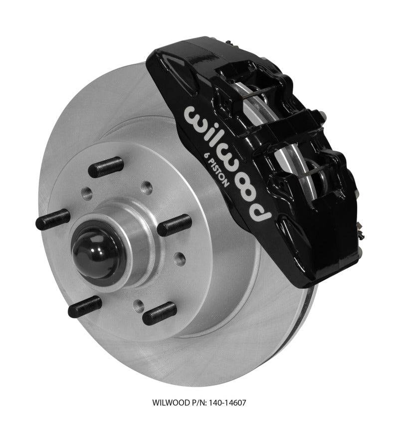 Wilwood Dynapro 6 Front Kit 11.75 Rotor Black 57-67 Ford F100 - Striker Modified
