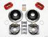 Wilwood Dynapro Low-Profile 11.00in P-Brake Kit Drill-Red Chevy 12 Bolt 2.75in Off w/ C-Clips - Striker Modified