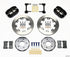 Wilwood Dynapro Radial Front Drag Kit 11.75in Vented 94-04 Mustang - Striker Modified