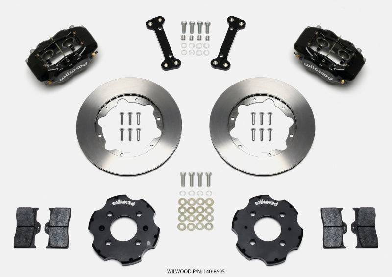 Wilwood Forged Dynalite Front Hat Kit 11.00in Integra/Civic w/Fac.240mm Rtr - Striker Modified
