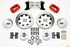 Wilwood Forged Dynalite Front Kit 12.19in Drilled Red 67-69 Camaro 64-72 Nova Chevelle - Striker Modified