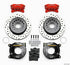 Wilwood Forged Dynalite P/S P-B Kit Drilled-Red Chevy 12 Bolt w/ C-Clips - Striker Modified