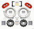 Wilwood Narrow Superlite 4R Rear Kit 12.88in Red 2012-Up Toyota / Scion FRS w/Lines - Striker Modified