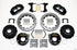 Wilwood Narrow Superlite 4R Rear P-Brk Kit 12.88in Drilled Big Ford New Style 2.50in Offset - Striker Modified