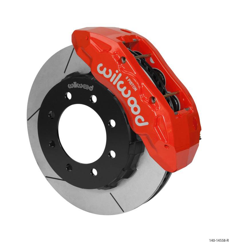 Wilwood TX6R Front Kit 15.00in Red 13-17 Ford F-250/F-350 - 4WD - Striker Modified