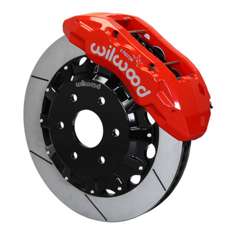 Wilwood TX6R Front Kit 16.00in Red 2018+ RAM 1500 - Striker Modified