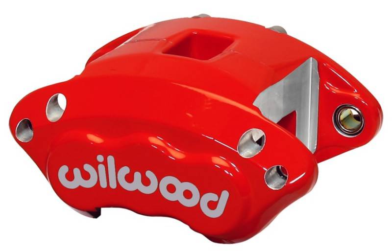 Wilwood Caliper-D52-Red 1.62/1.62in Pistons 0.81in Disc - Striker Modified
