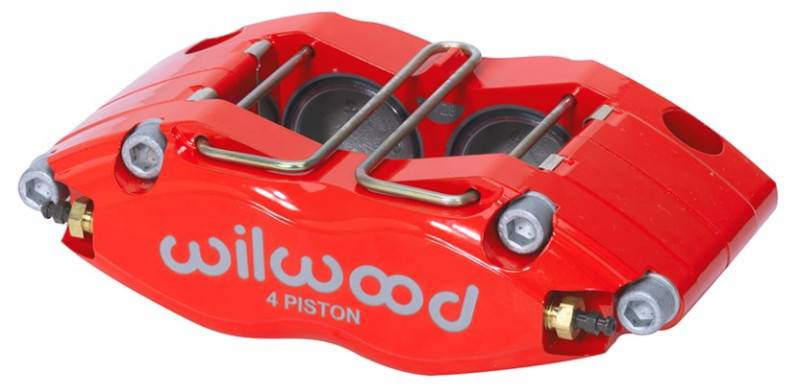 Wilwood Caliper- DPR-DS - Red 1.25in Piston .38/.500in Rotor - Dust Seal - Striker Modified