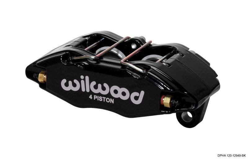 Wilwood Caliper-Dynapro Honda/Acura - Black Powder 1.62in Pistons .83in Disc - Striker Modified