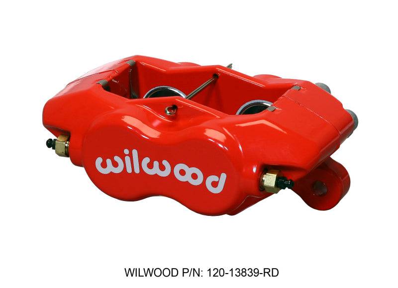 Wilwood Caliper-Forged DynaliteI-Red 1.38in Pistons .81in Disc - Striker Modified