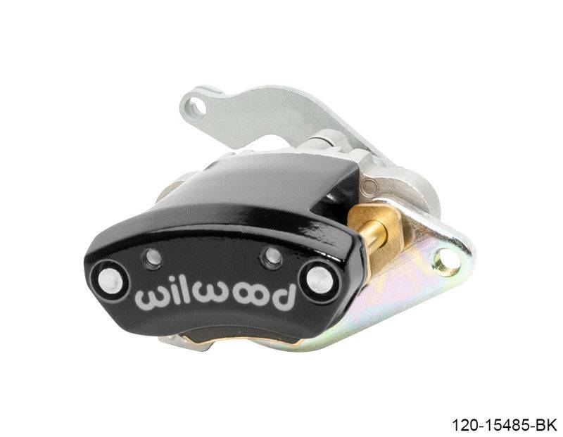 Wilwood Caliper - MC4 Mechanical Left Hand - Black 1.19in Piston 1.10in Rotor - Black - Striker Modified