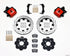 Wilwood Combination Parking Brake Rear Kit 11.75in Drilled Red Mini Cooper - Striker Modified